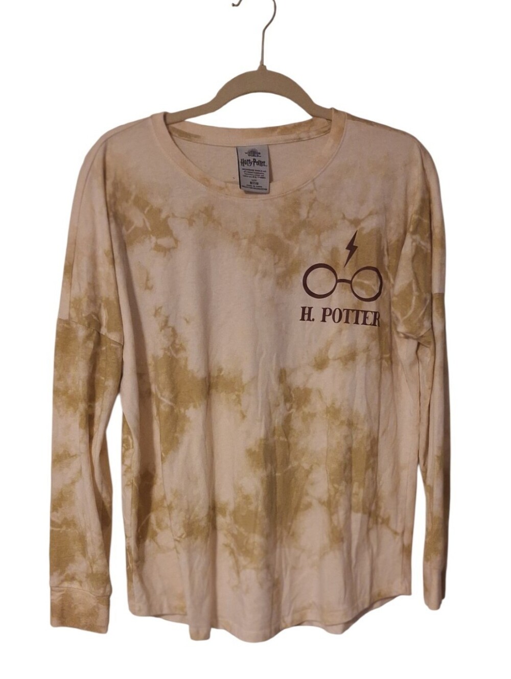 Harry Potter Mischief Managed Tie Dye Long Sleeve Jersey